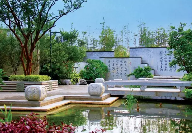 新中式景觀設計圖賞析